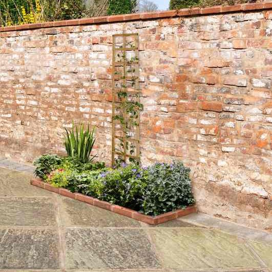 Traditional Square Garden Trellis #6ft x 1ft
