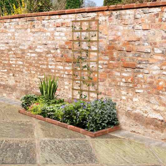 Traditional Square Garden Trellis #6ft x 2ft