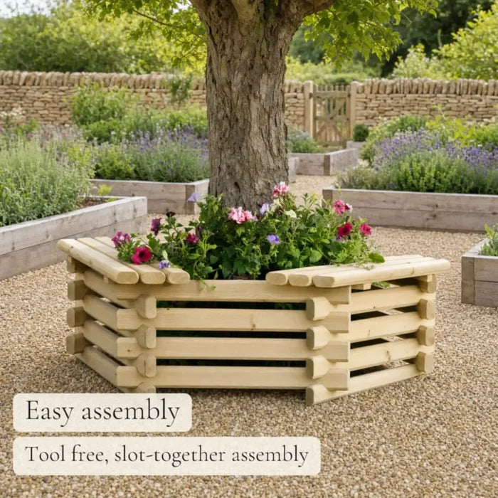 Tree Seat Planter #122cm(L) x 122cm(W) x 41cm(H)