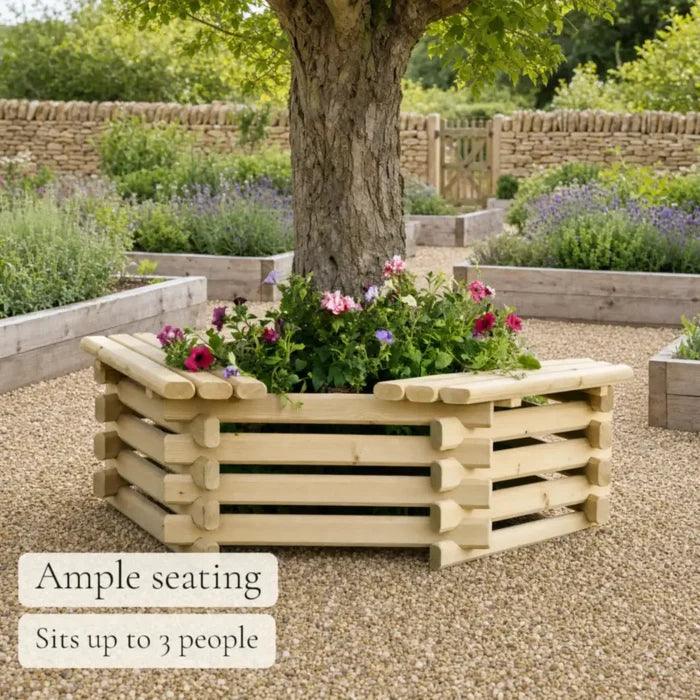 Tree Seat Planter #122cm(L) x 122cm(W) x 41cm(H)