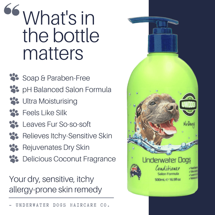UNDERWATER DOGS Conditioner 500mL - Conditioners from Underwater Dogs at DoggyTopia