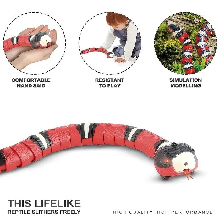 USB Rechargeable Snake Cat Toy