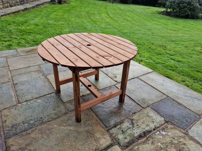 Valley Four Seat Round Table - 113cm Diameter