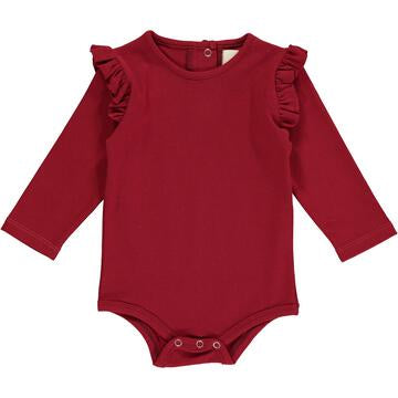 Vignette Quinn Onesie | Burgundy