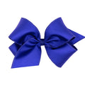 Wee Ones King Satin Grosgrain Bow