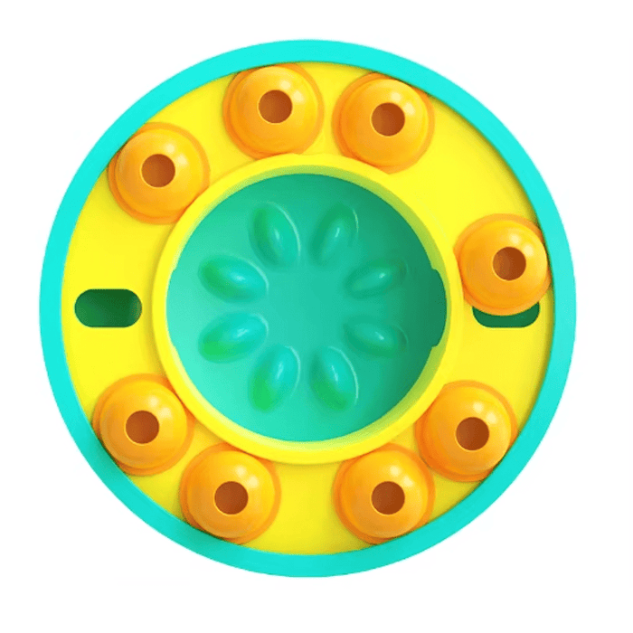 Wheel Slow Feeder Dog Puzzle - Puzzles from . at DoggyTopia