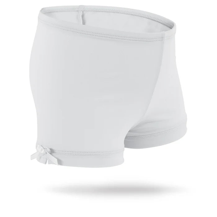 White as Snow Girls Spandex Shorts