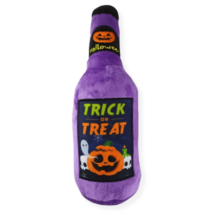 Witches Brew Trick Bottle Dog Toy
