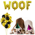 Woof Foil Balloon pack - Gold - Homewares from . at DoggyTopia